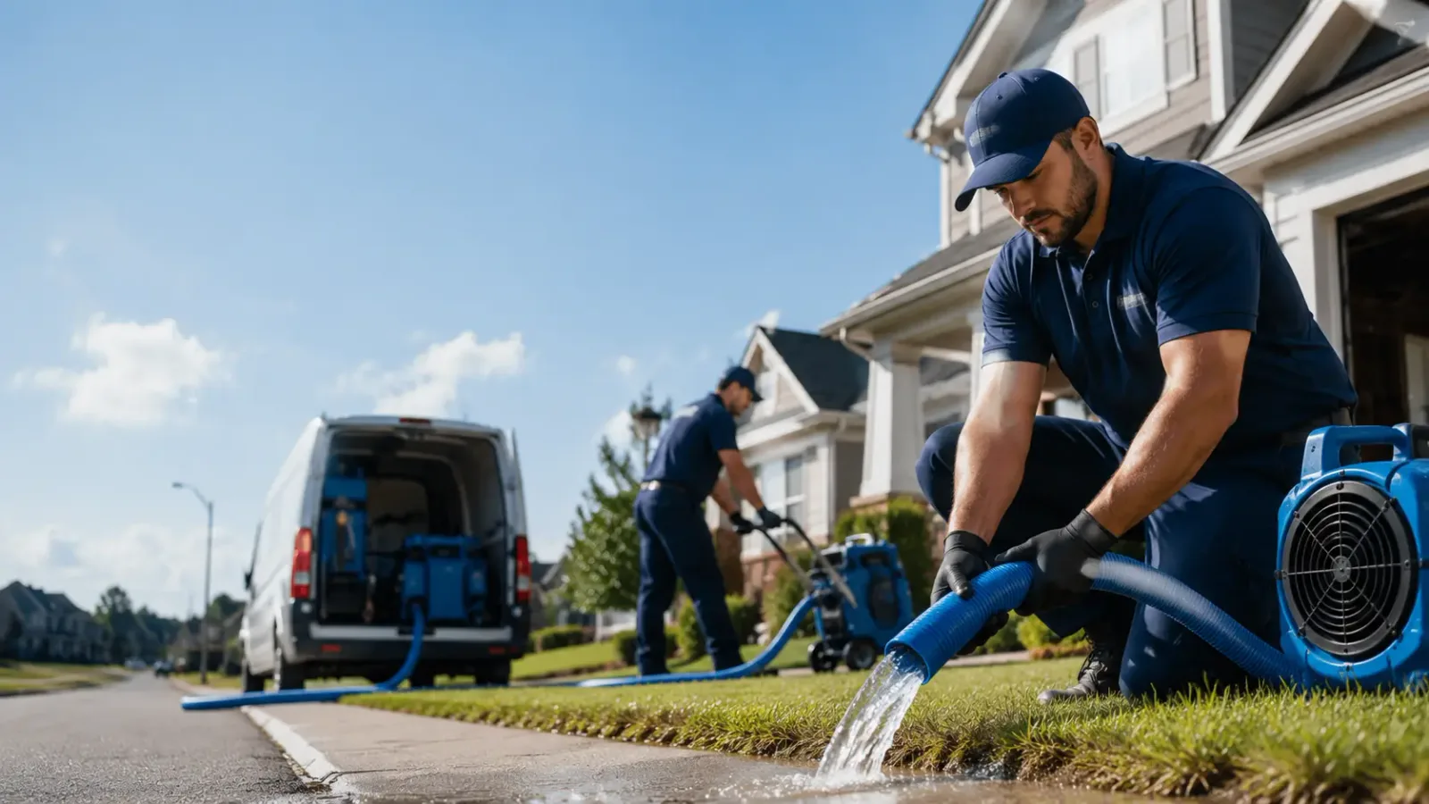 Flood Damage Restoration in Hunter, OK